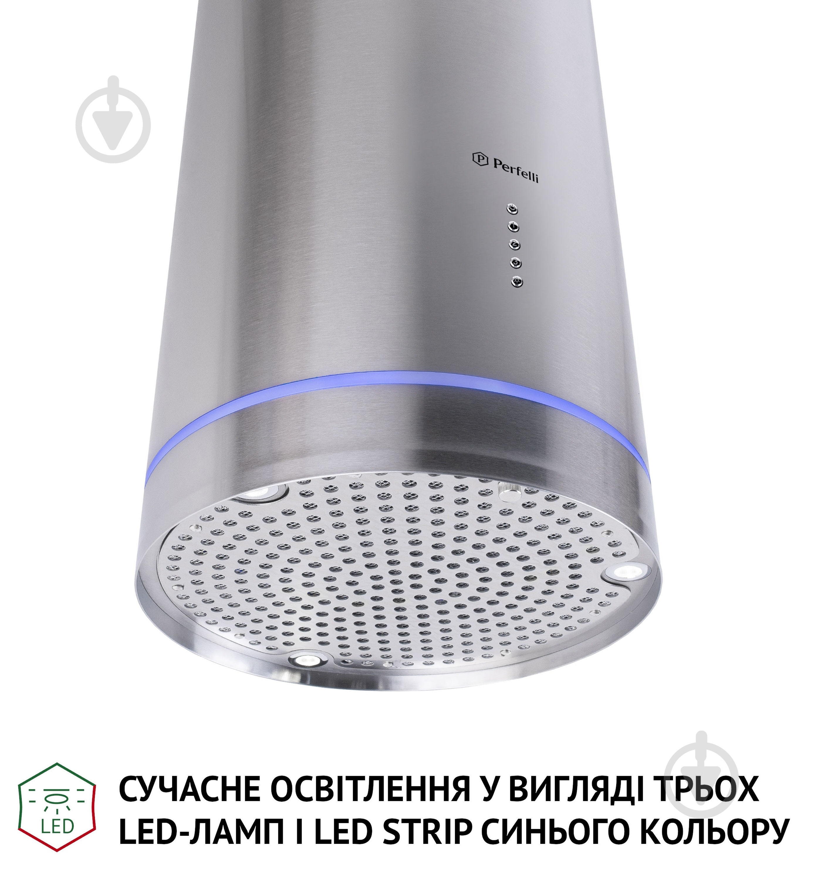 Вытяжка Perfelli CRE 3673 I 1000 LED островная - фото 3 Вытяжка Perfelli CRE 3673 I 1000 LED островная - фото 3