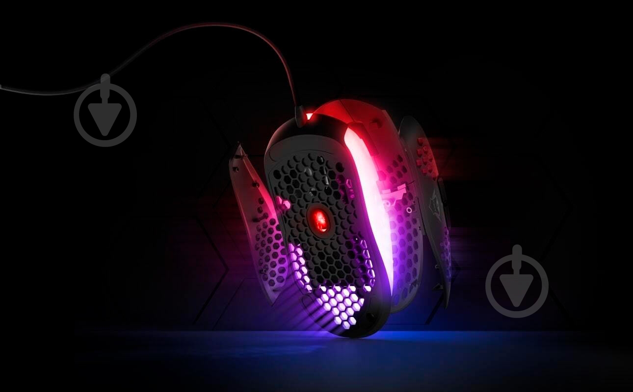 Мышь Trust GXT 960 Graphin Ultra-lightweight Gaming USB black black (23758) - фото 10