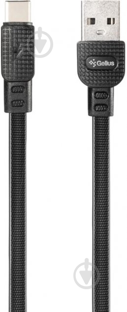 Кабель Gelius Pro Armor Type-C 1 м черный - фото 1