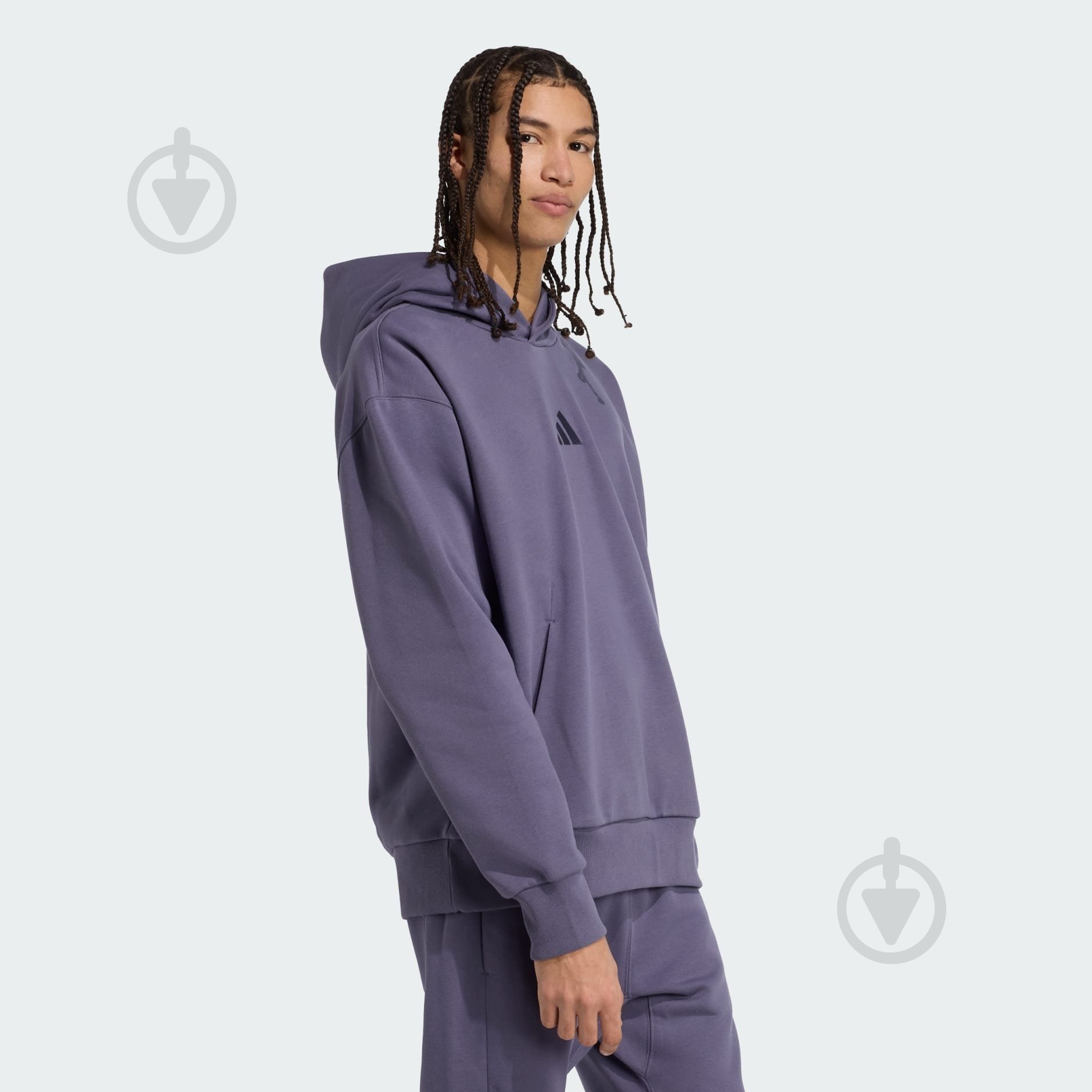Худі Adidas M A SZN FL HD JX5089 р.M синій - фото 3