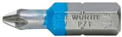 Бита WURTH PZ1 25 мм 2 шт. 0614176651 - фото 1