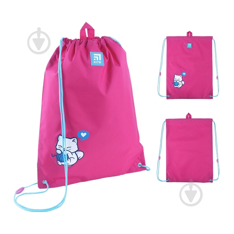 Сумка для взуття KITE 600M Kitten & Clew - фото 1 Сумка для взуття KITE 600M Kitten & Clew - фото 1