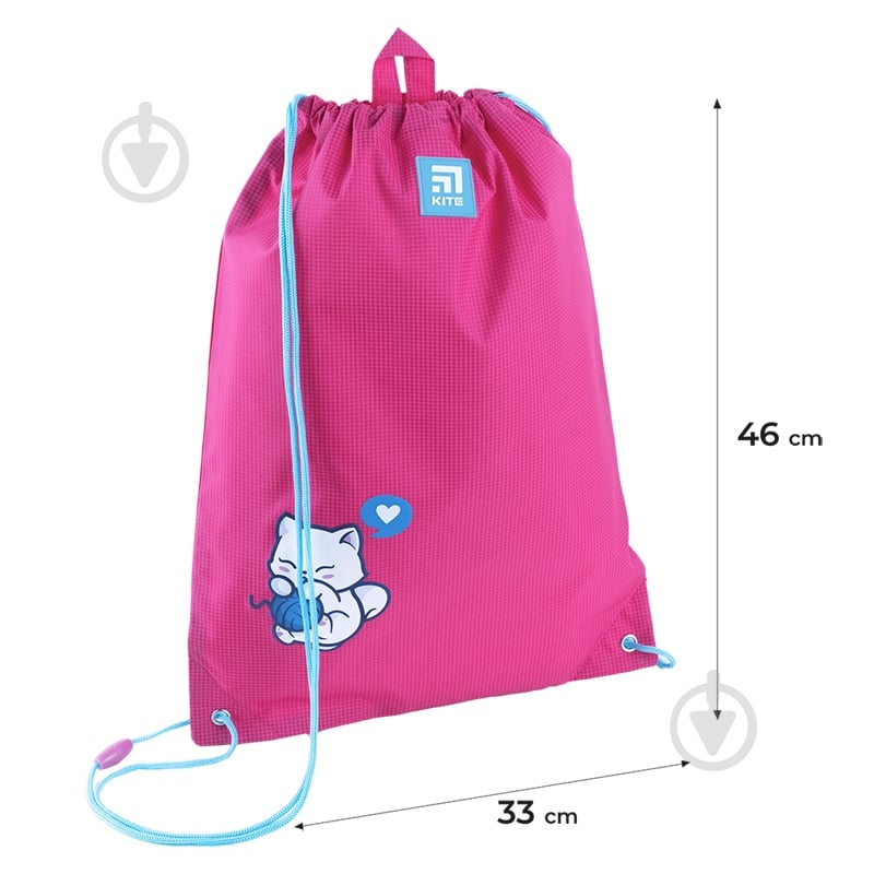 Сумка для взуття KITE 600M Kitten & Clew - фото 2 Сумка для взуття KITE 600M Kitten & Clew - фото 2