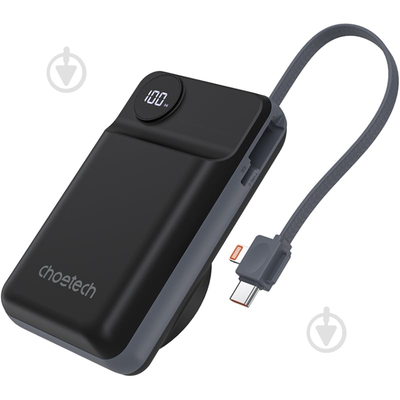 Повербанк Choetech B696-BK 20000 mAh black (B696-BK) - фото 1