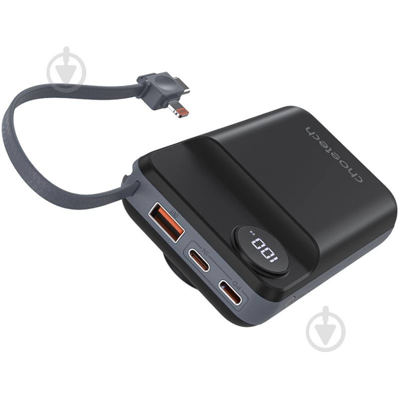 Повербанк Choetech B696-BK 20000 mAh black (B696-BK) - фото 2
