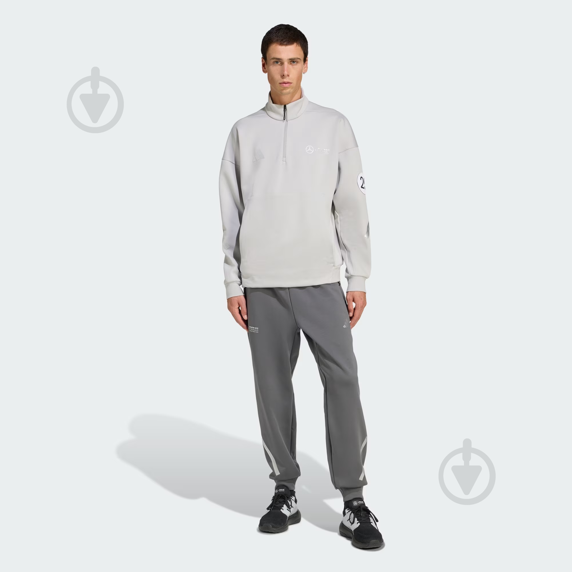 Світшот Adidas MER SIL HZ M JW3477 р.M сірий - фото 6 Світшот Adidas MER SIL HZ M JW3477 р.M сірий - фото 6