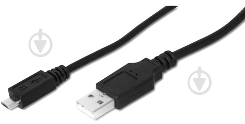 Кабель Digitus microUSB – USB 1 м черный (84129*) - фото 1