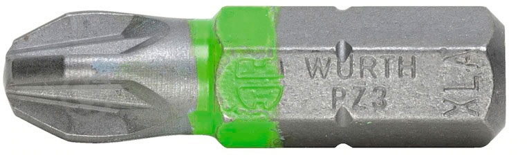Бита WURTH PZ3 25 мм 2 шт. 0614176653 - фото 1 Бита WURTH PZ3 25 мм 2 шт. 0614176653 - фото 1