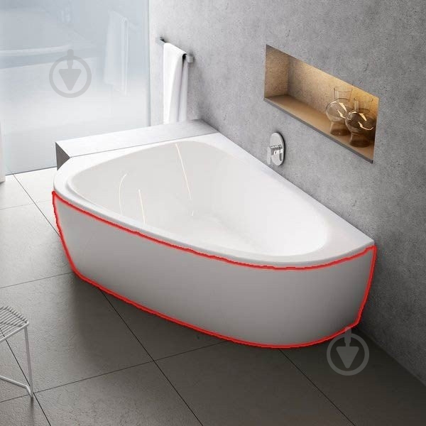 Панель для ванны фронтальная Ravak LoveStory II L CZ75100A00 - фото 2 Панель для ванны фронтальная Ravak LoveStory II L CZ75100A00 - фото 2