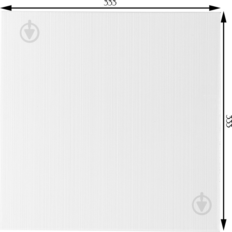Плитка Opoczno Диаго белый PP600 33,3x33,3 - фото 4