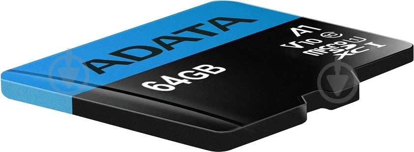 Карта памяти ADATA microSDHC 64 ГБ Class 10 (AUSDX64GUICL10A1-RA1) - фото 2