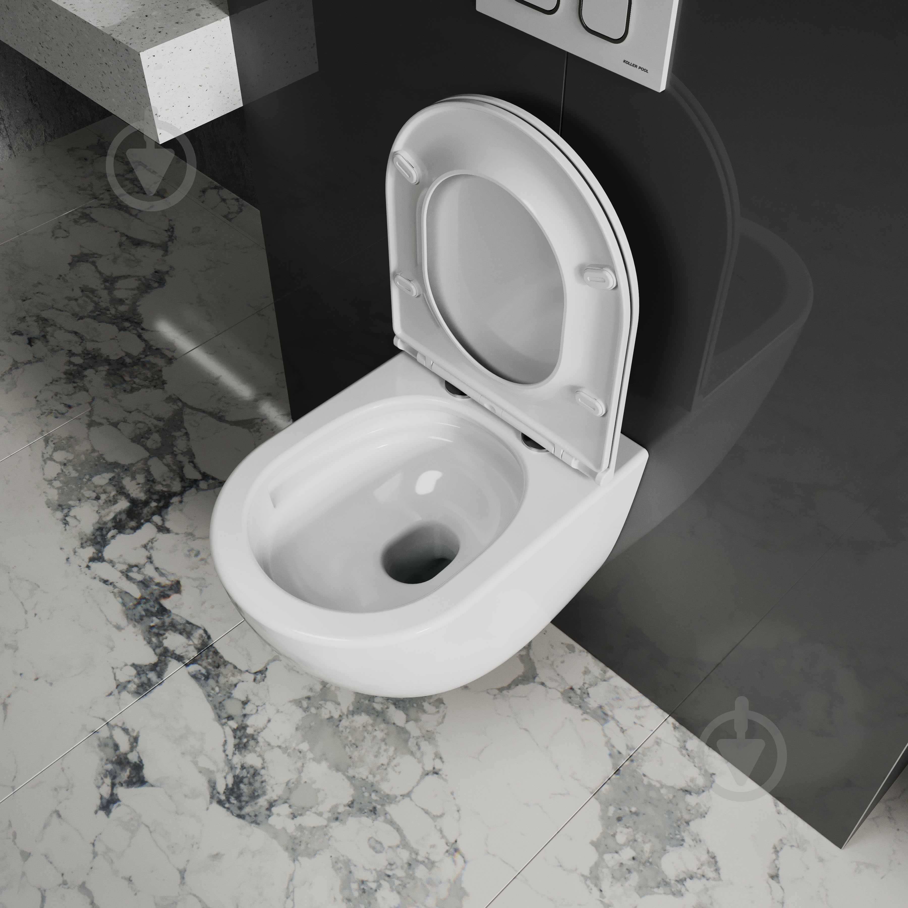 Унитаз подвесной Koller Pool ROUND PRO Smart (1873570198) - фото 6