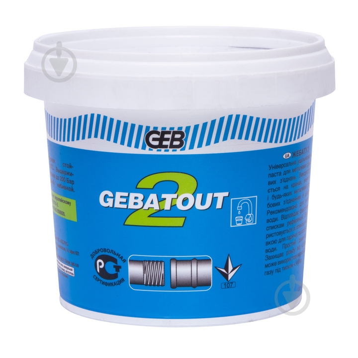 Паста для паковки GEB GEBATOUT2 103100 500 мл - фото 1