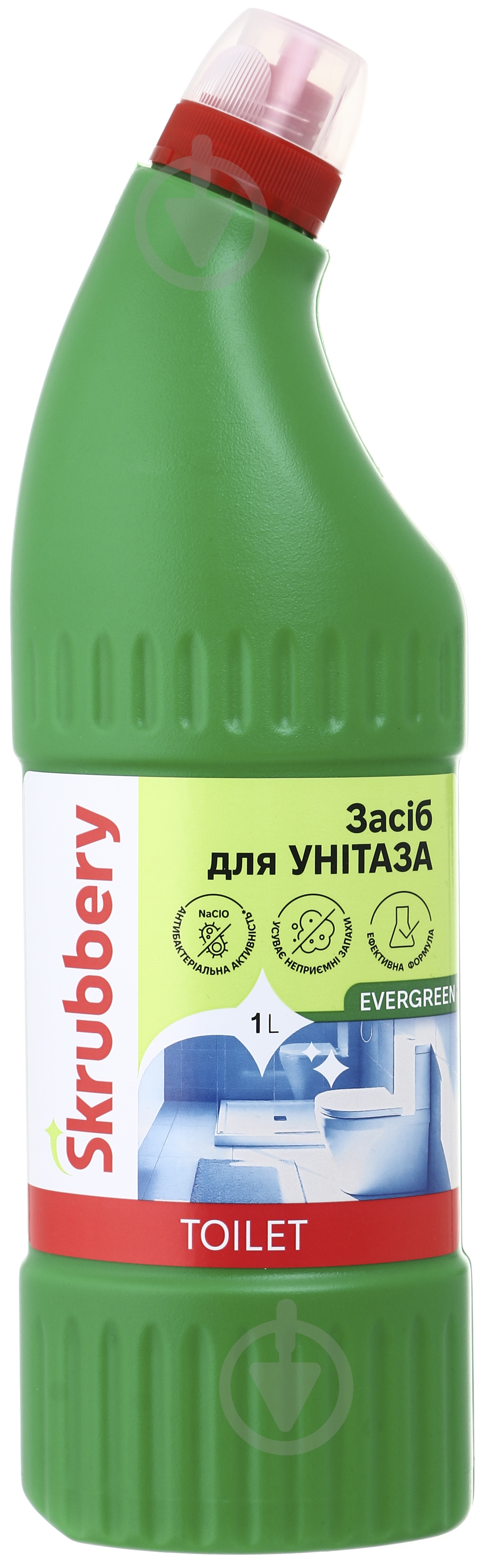Средство для унитаза SKRUBBERY Evergreen 1 л - фото 1