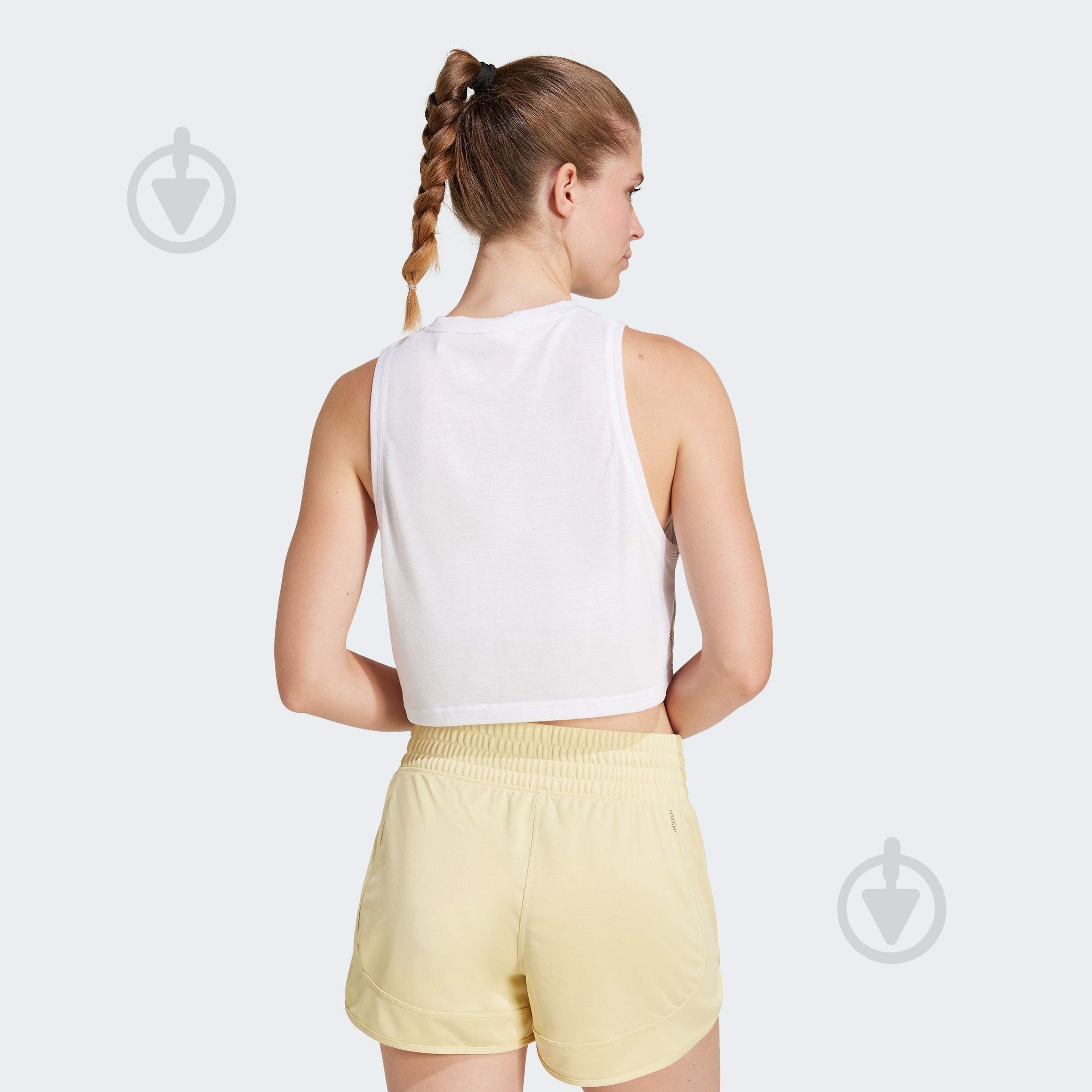 Топ Adidas TE TANK JF1026 р.L белый - фото 2