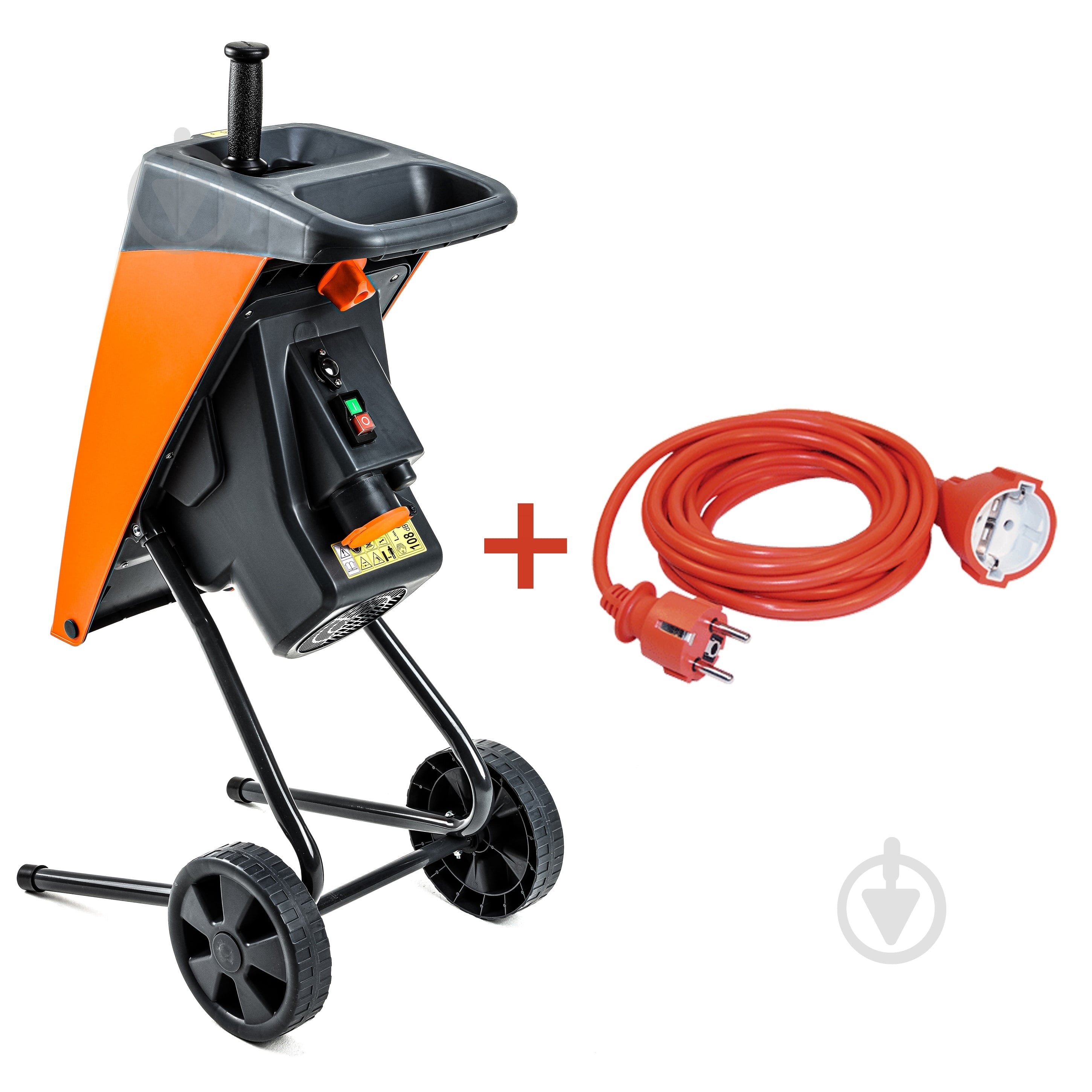 ᐉ Подрібнювач садовий GTM DS2500/40 KIT + подовжувач 10 м 3x1,5