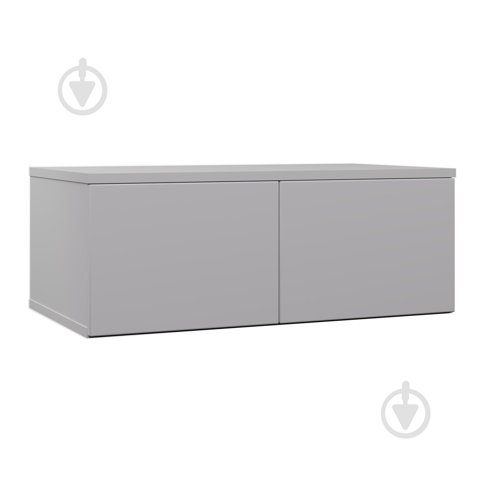 Додатковий сегмент Вісент Антресоль до шафи 2дв 450х1000х600 мм білий - фото 1 Додатковий сегмент Вісент Антресоль до шафи 2дв 450х1000х600 мм білий - фото 1