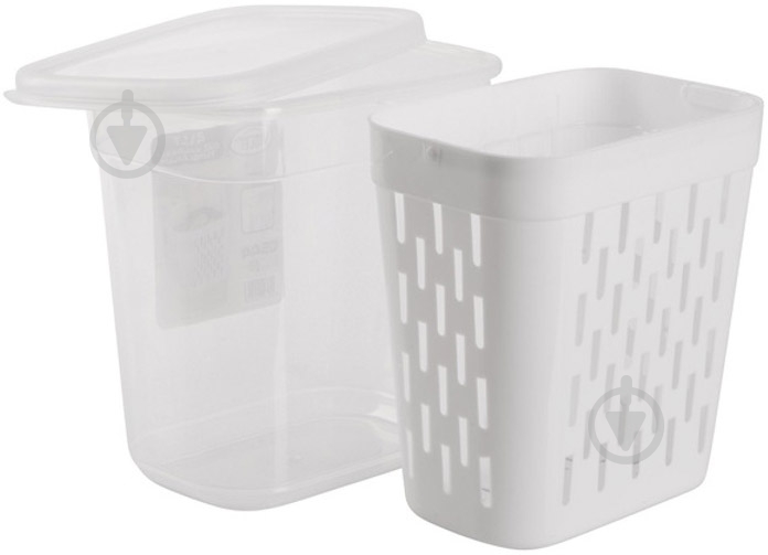 Мойка для овощей Violet House 0544 Transparent 2 л - фото 2 Мойка для овощей Violet House 0544 Transparent 2 л - фото 2