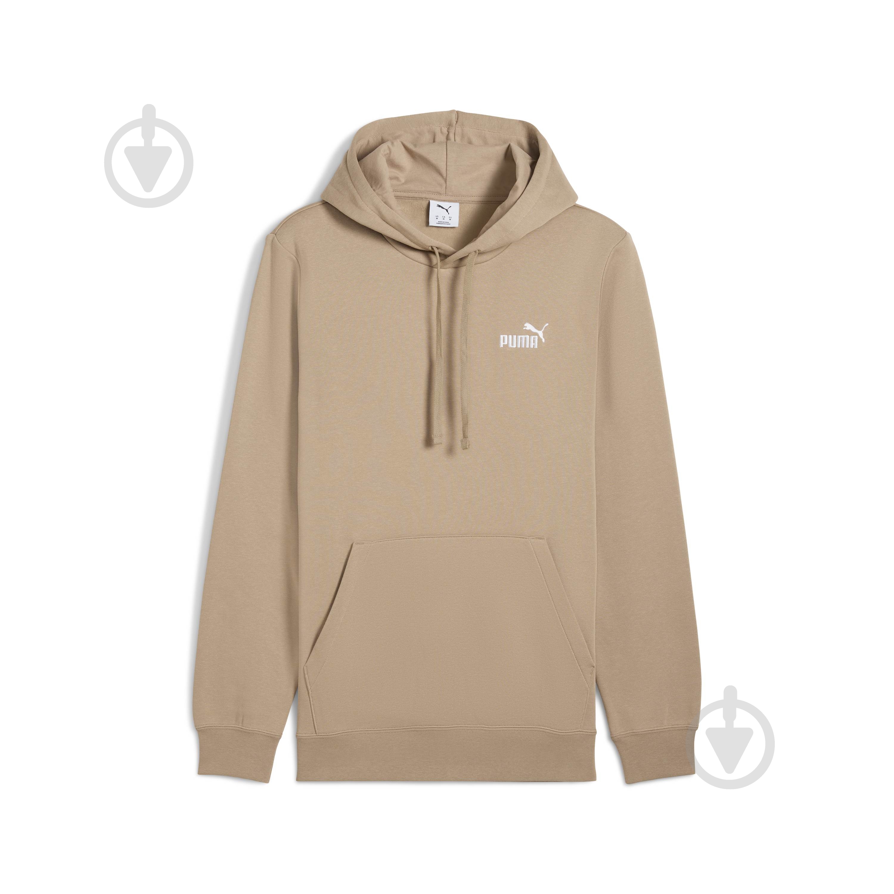 Джемпер Puma ESS Small No. 1 Logo Hoodie FL (s) 68257555 р.S бежевий - фото 4 Джемпер Puma ESS Small No. 1 Logo Hoodie FL (s) 68257555 р.S бежевий - фото 4