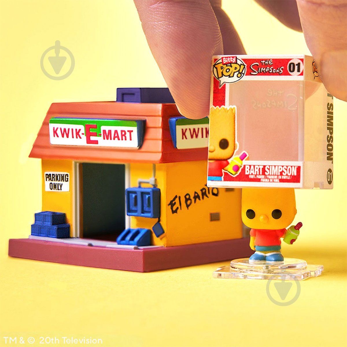 Набор фигурок Funko BITTY POP! Town серии «Симпсоны» Барт Симпсон и Квики-Март 83684 - фото 6 Набор фигурок Funko BITTY POP! Town серии «Симпсоны» Барт Симпсон и Квики-Март 83684 - фото 6