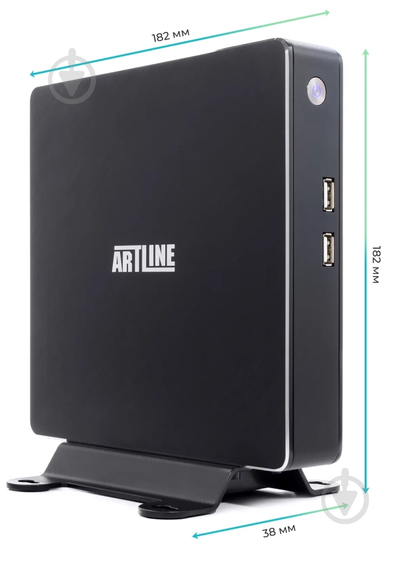 Неттоп Artline Business B16 (B16v41) black - фото 13