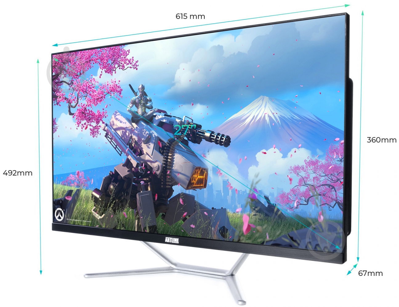 Моноблок Artline Gaming G79 27 (G79v38) black - фото 9 Моноблок Artline Gaming G79 27 (G79v38) black - фото 9
