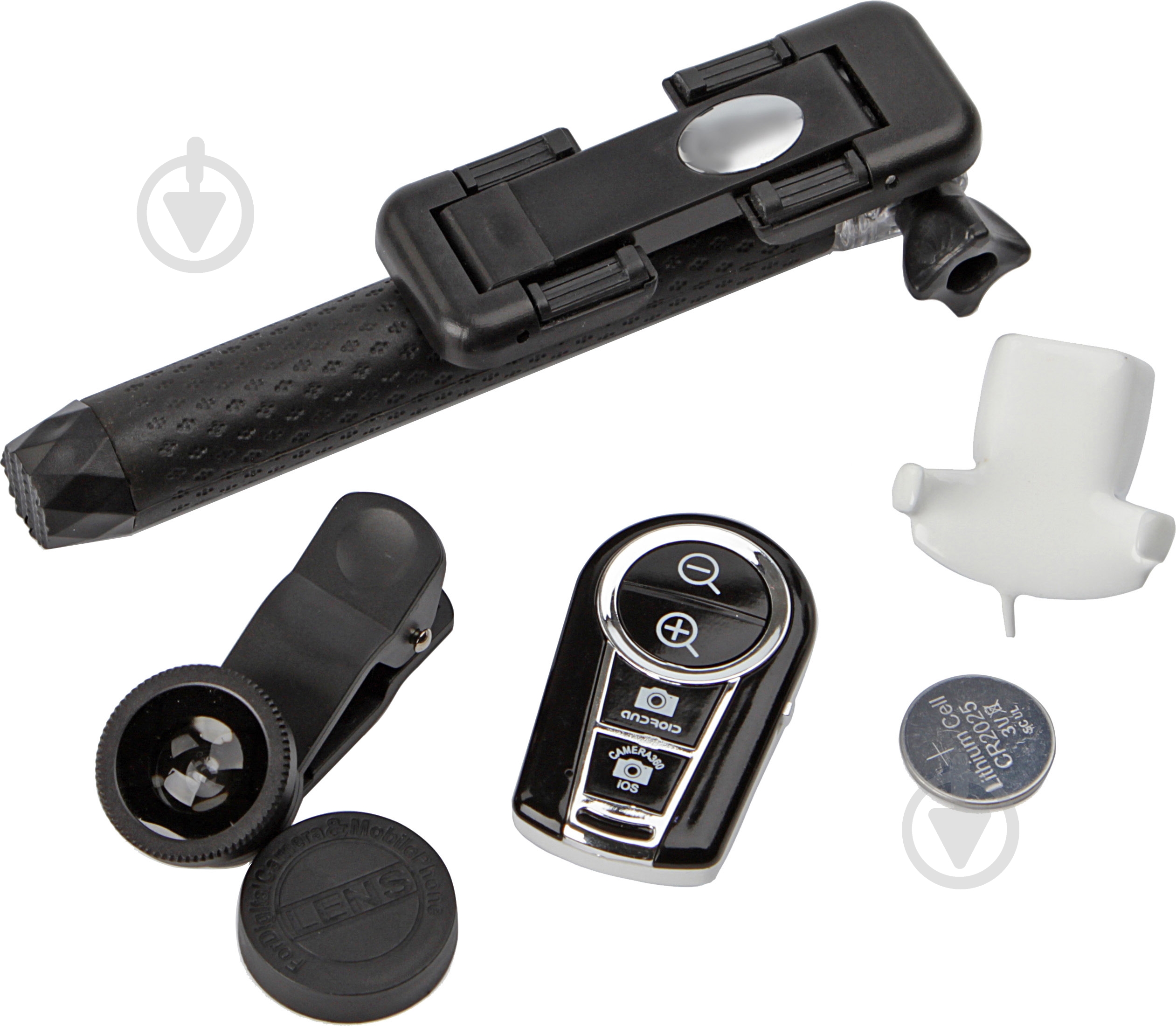 Селфі-монопод UFT SS15 zoom black з вбудованим Bluetooth, 4 in 1 - фото 3