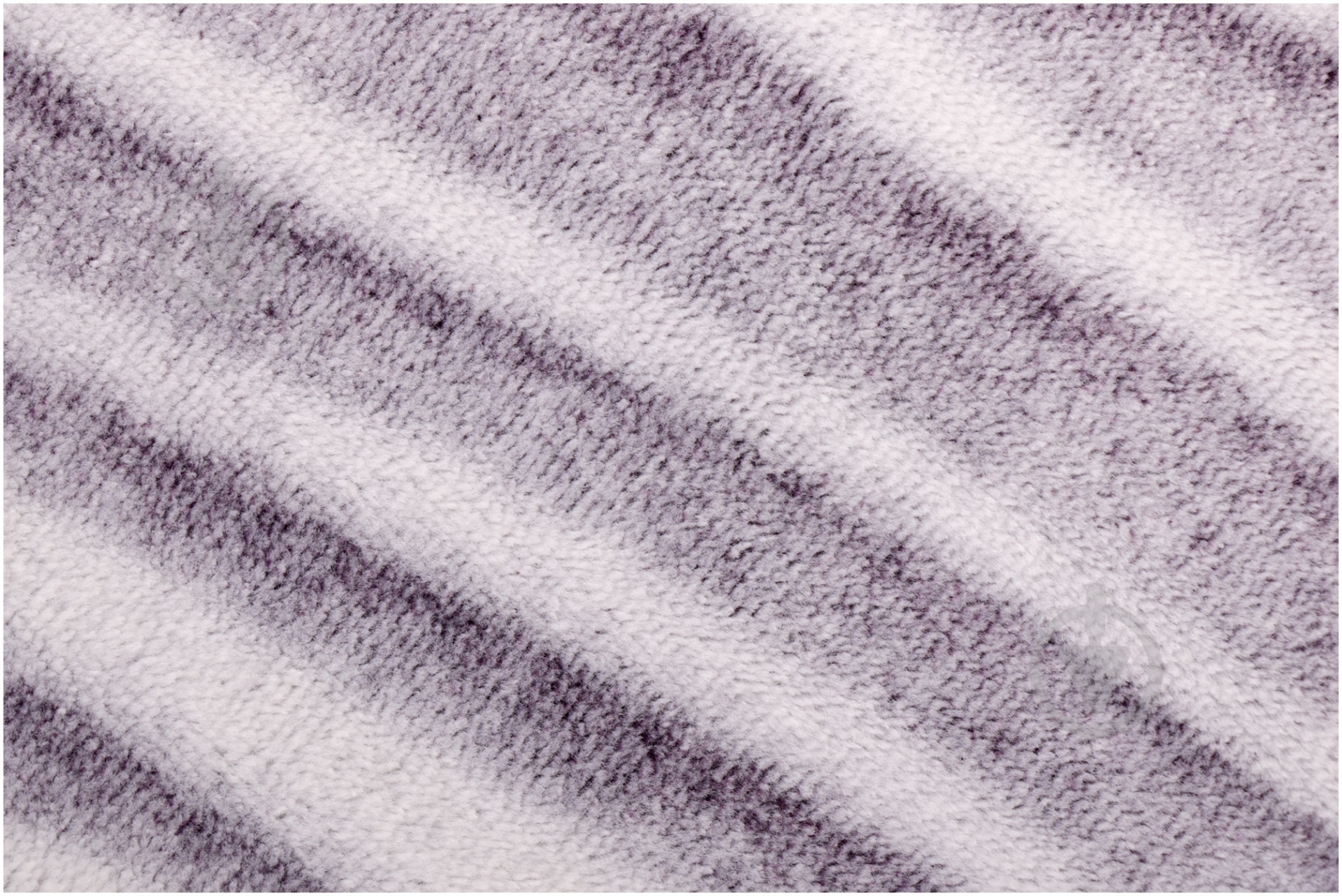 Плед SUPERSOFT Milan 220x240 см белый с фиолетовым La Nuit - фото 3
