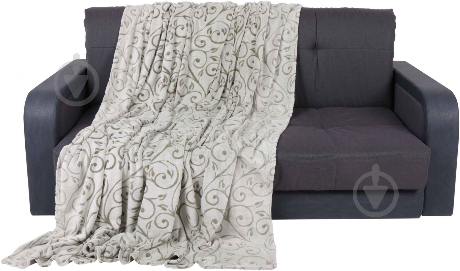 Плед SUPERSOFT Rome 220x240 см зеленый La Nuit - фото 1 Плед SUPERSOFT Rome 220x240 см зеленый La Nuit - фото 1