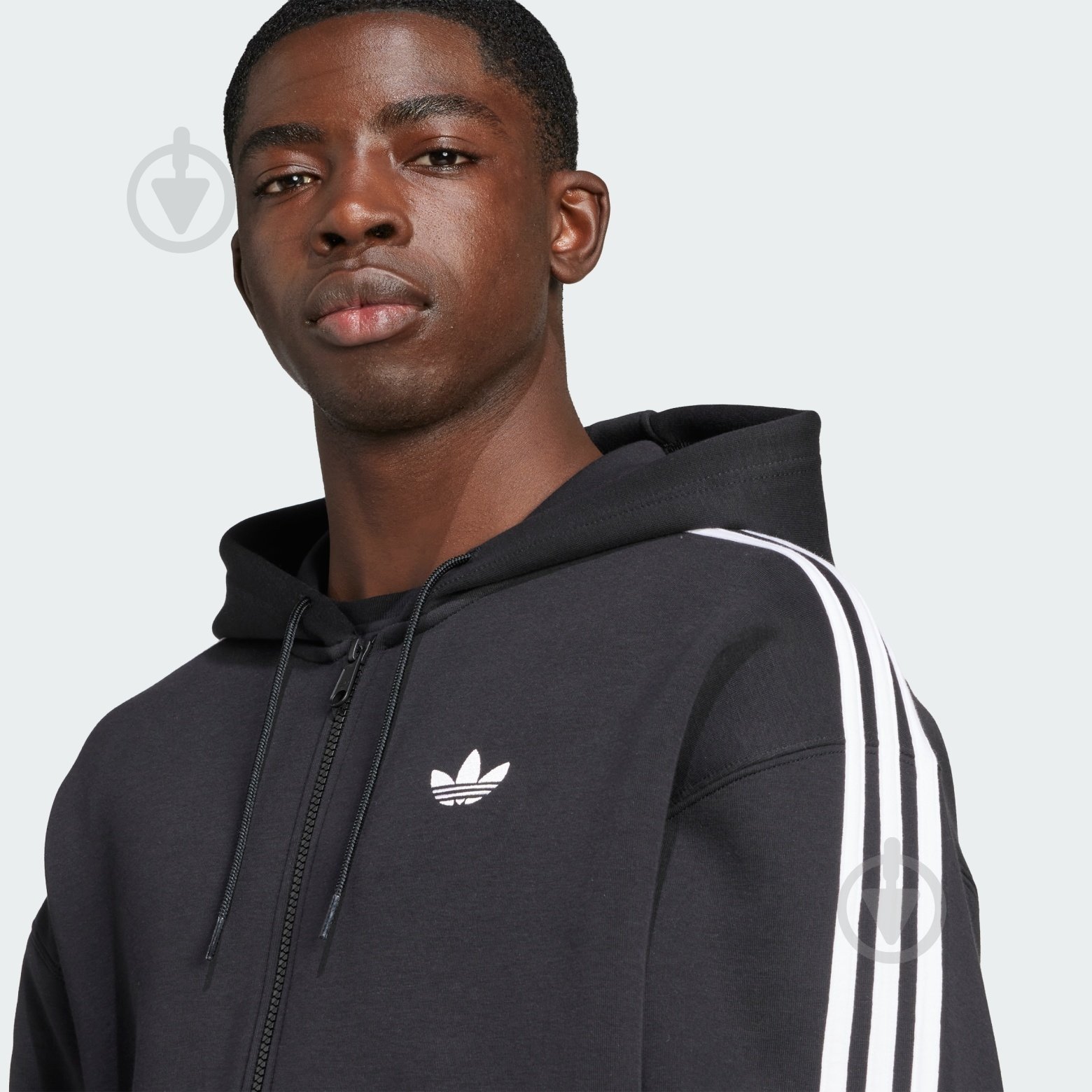 Джемпер Adidas SPACER HOODIE JX1507 р.S чорний - фото 3