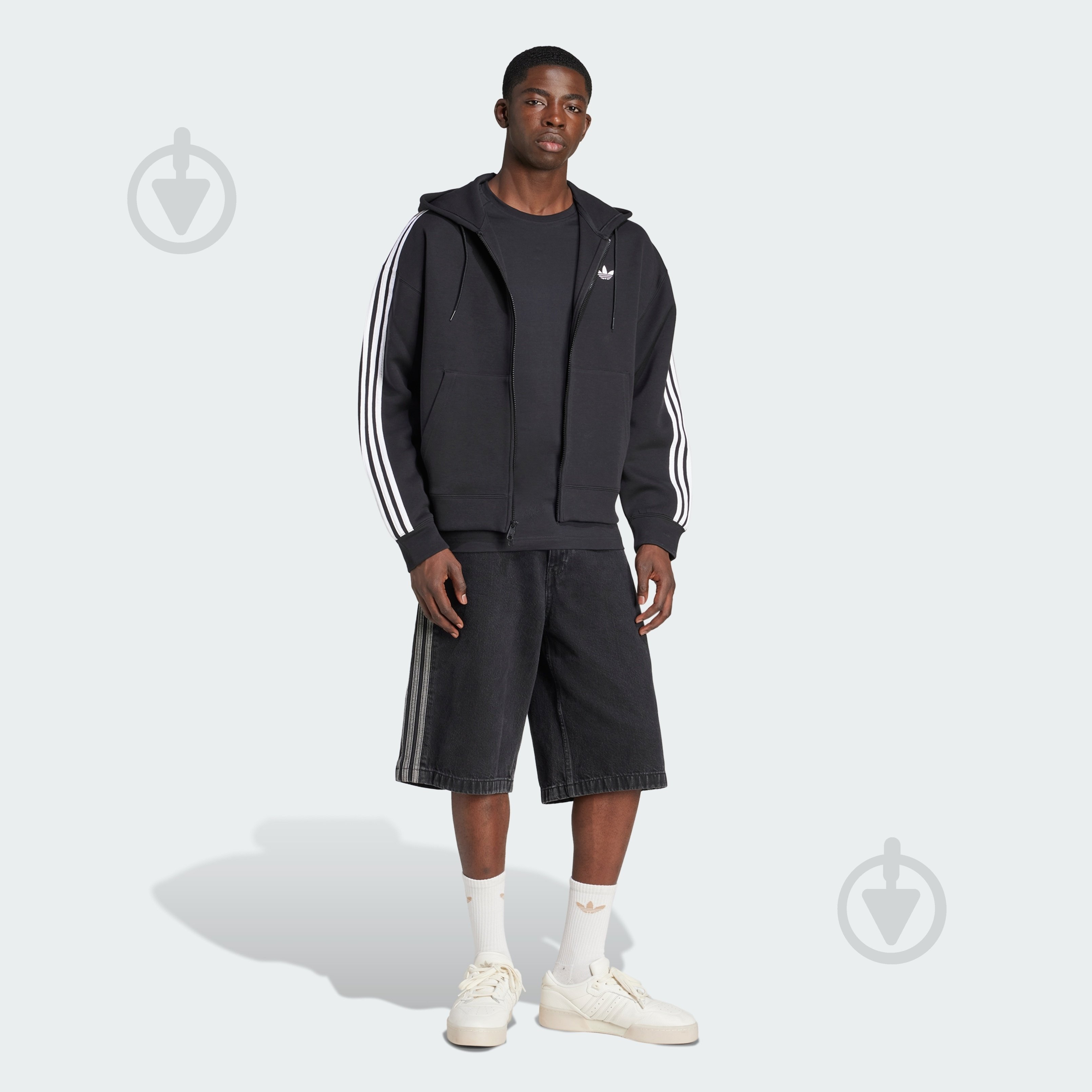 Джемпер Adidas SPACER HOODIE JX1507 р.S чорний - фото 5