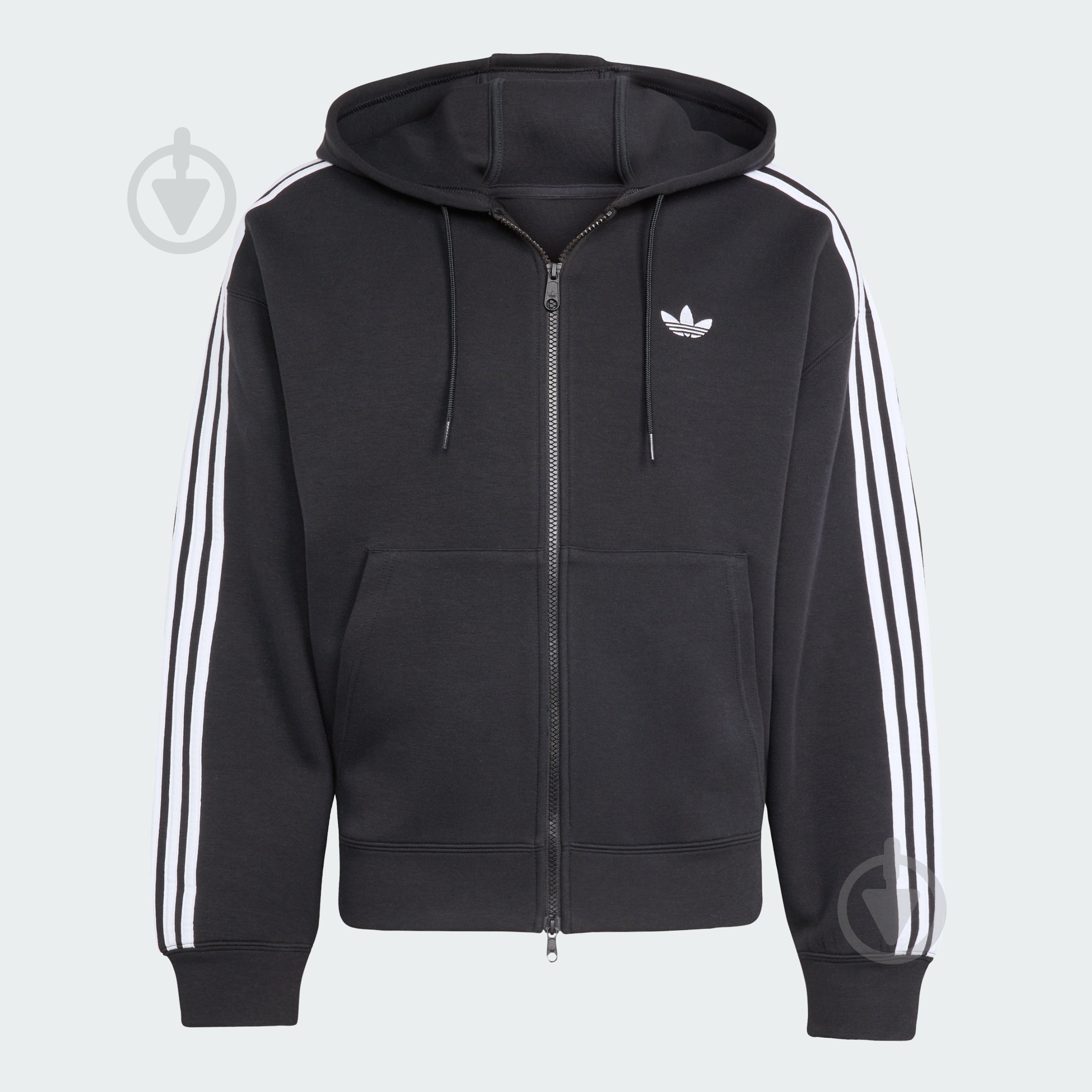 Джемпер Adidas SPACER HOODIE JX1507 р.S чорний - фото 6