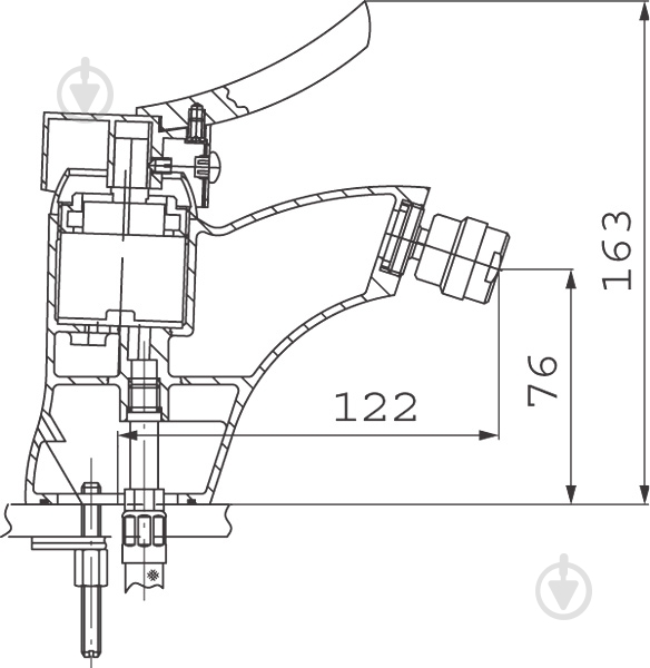 Змішувач для біде Ferro Werona BTW 6 - фото 5