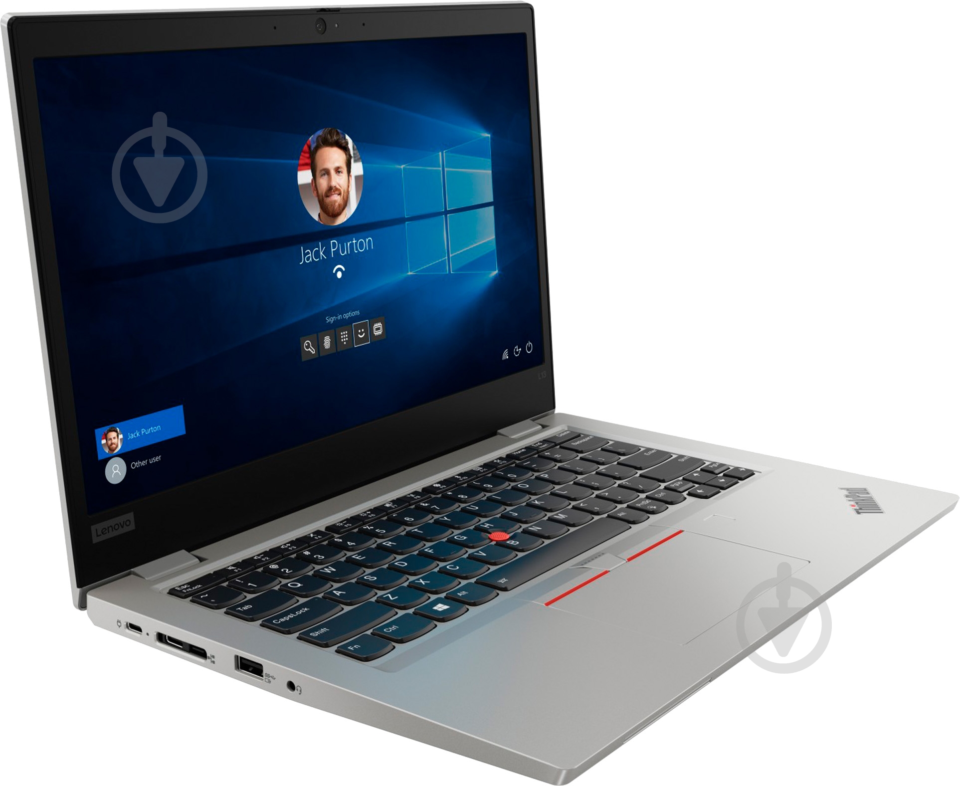 Ноутбук Lenovo ThinkPad L13 13,3" (20R30006RT) silver - фото 2