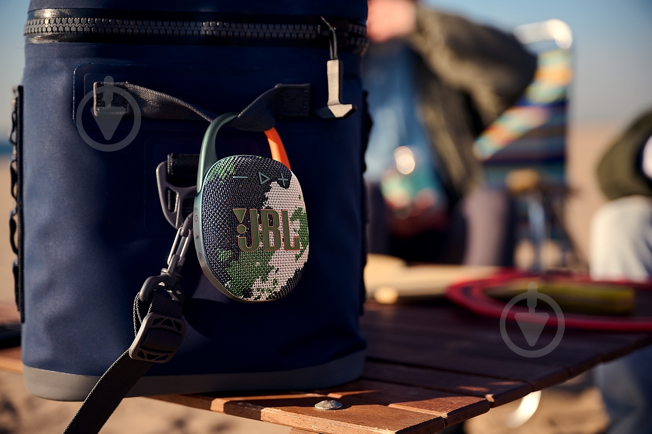 Портативная колонка JBL Clip 5 1.0 squad (JBLCLIP5SQUAD) - фото 8