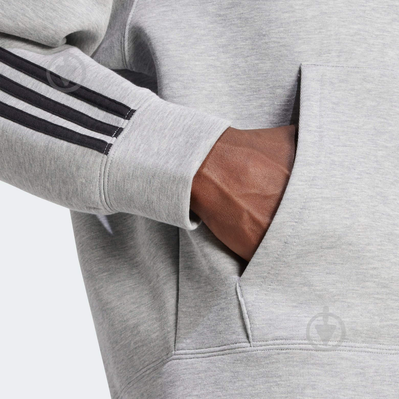 Джемпер Adidas SPACER HOODIE JW5965 р.XL сірий - фото 4 Джемпер Adidas SPACER HOODIE JW5965 р.XL сірий - фото 4