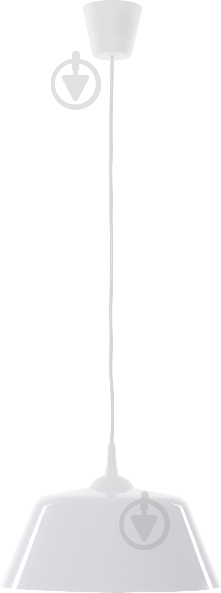 ВИТРИНА! Подвес TK Lighting Rossi 1x60 Вт E27 белый с зеленым 1702 - фото 2