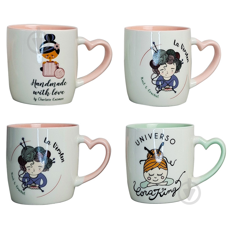 Чашка Vittora Госпожа 325мл VT-C-126325 - фото 1 Чашка Vittora Госпожа 325мл VT-C-126325 - фото 1