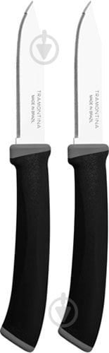 Набор ножей Tramontina Felice black 76 мм 23491/203 2 шт. - фото 1