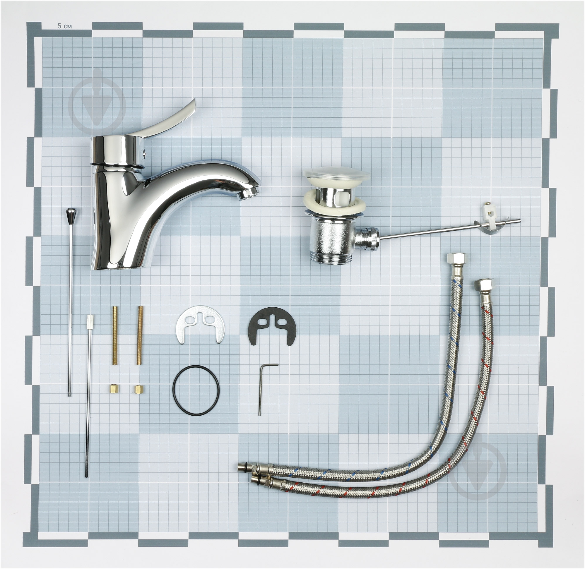 Смеситель для умывальника Ferro Werona BTW 2 - фото 3