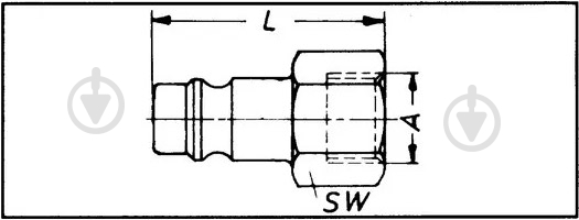 Ниппель WURTH MS-IG-1/2ZO 06992012 - фото 2