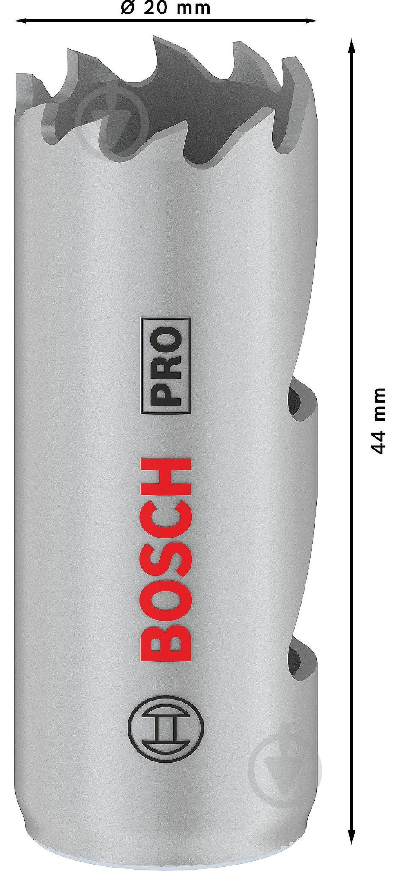 Коронка Bosch PRO Multi Material 20 мм 2608901494 - фото 2