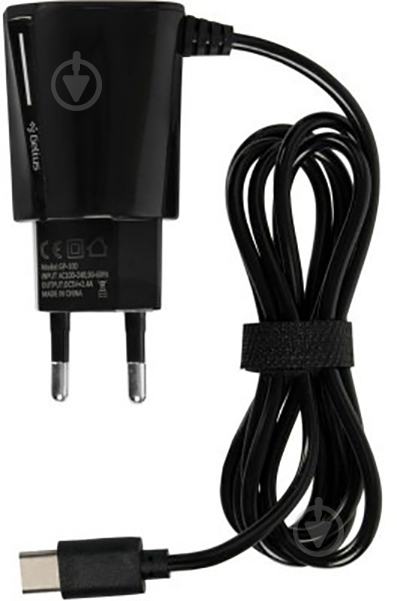 Сетевое зарядное устройство Gelius Pro Edition 2USB + USB кабель Type-C (2.4A) Черный - фото 4