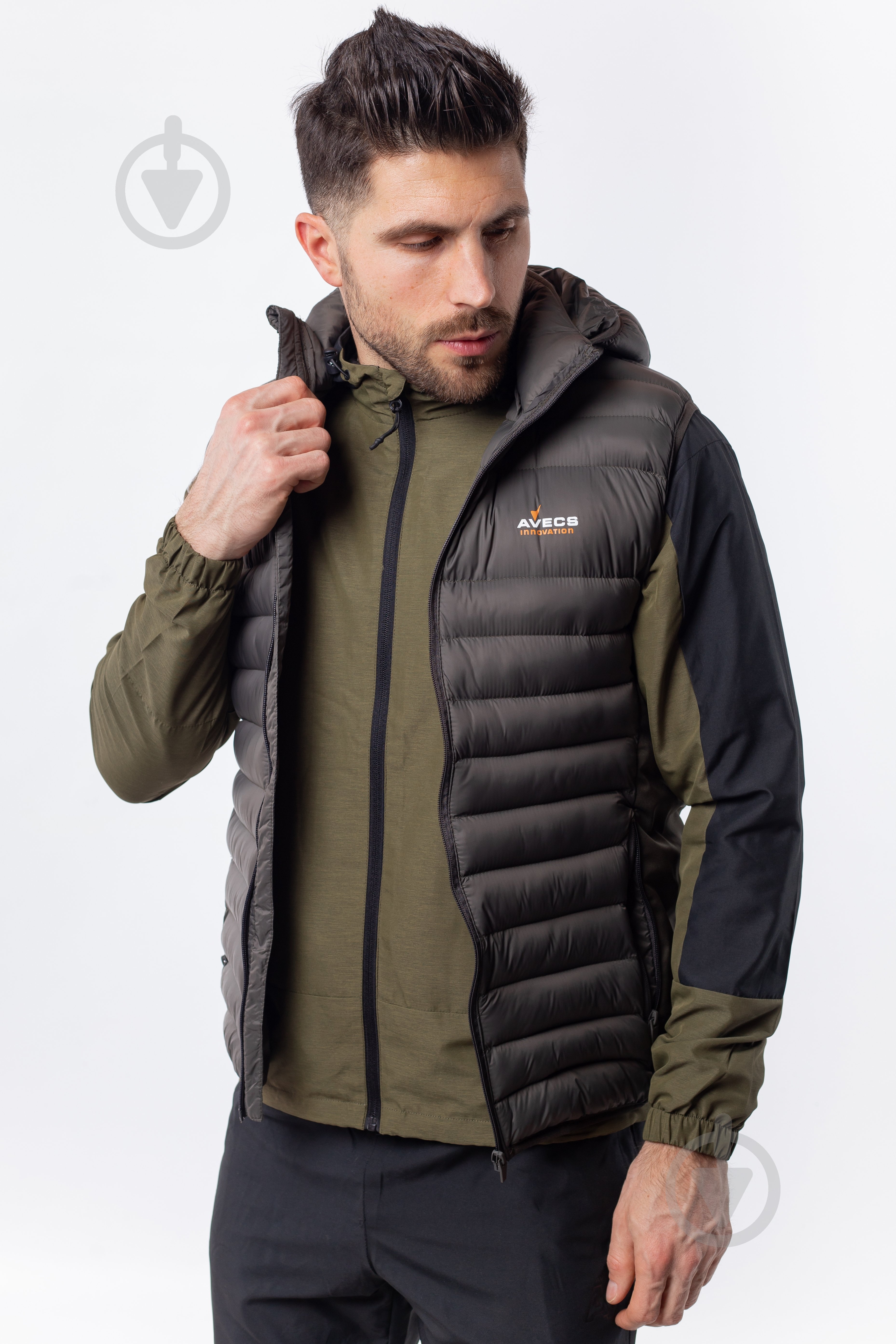 Жилет Avecs AV-50195B/25 р.4XL хакі - фото 4 Жилет Avecs AV-50195B/25 р.4XL хакі - фото 4