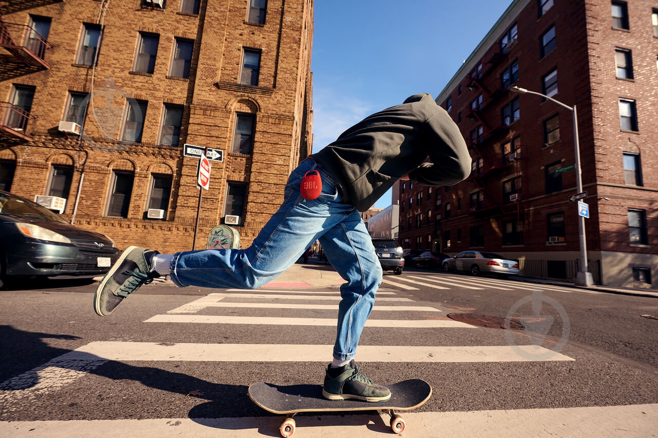 Портативная колонка JBL Clip 5 1.0 red (JBLCLIP5RED) - фото 9