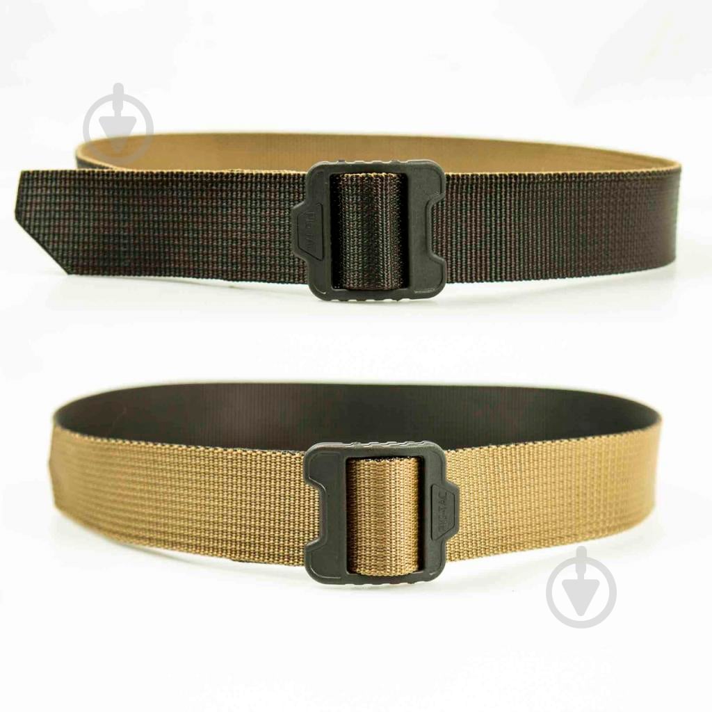 Пояс тактичний P1G FDB-R (Frogman Duty Belt Reversible) р.S Black/Coyote UA281-59081-F8-BK-CB - фото 3 Пояс тактичний P1G FDB-R (Frogman Duty Belt Reversible) р.S Black/Coyote UA281-59081-F8-BK-CB - фото 3
