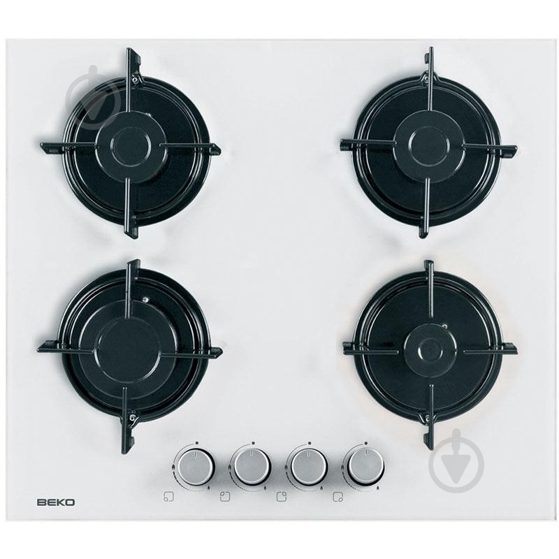 Варочная поверхность газовая Beko HISG 64220 SW - фото 1