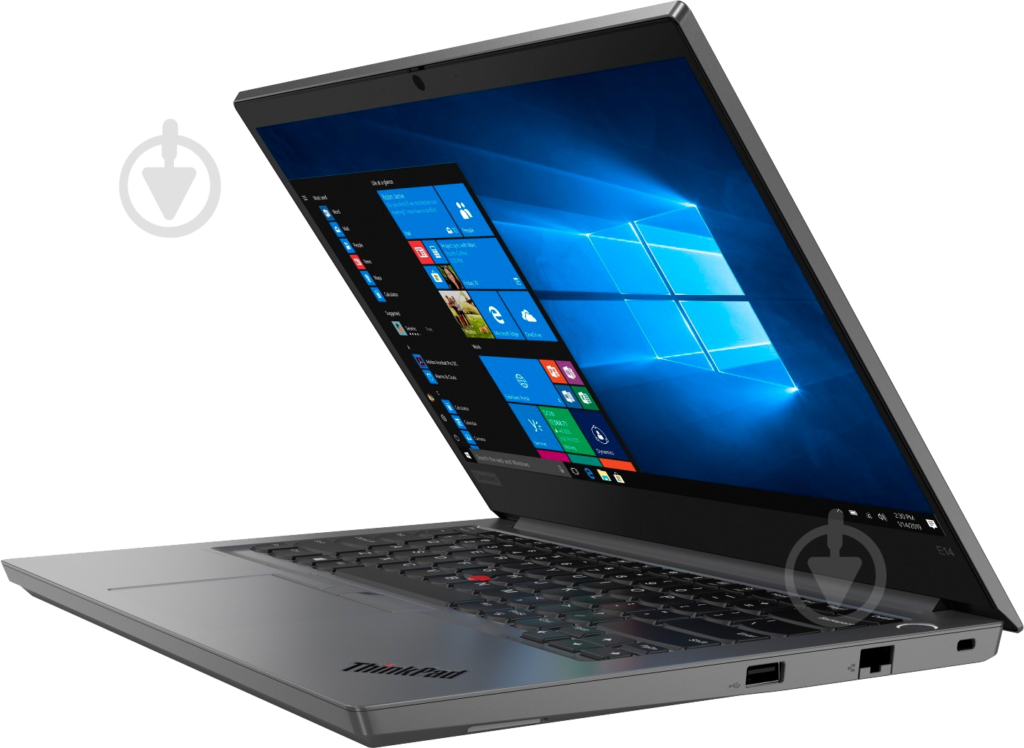 Ноутбук Lenovo ThinkPad E14 14" (20RA0015RT) silver - фото 4