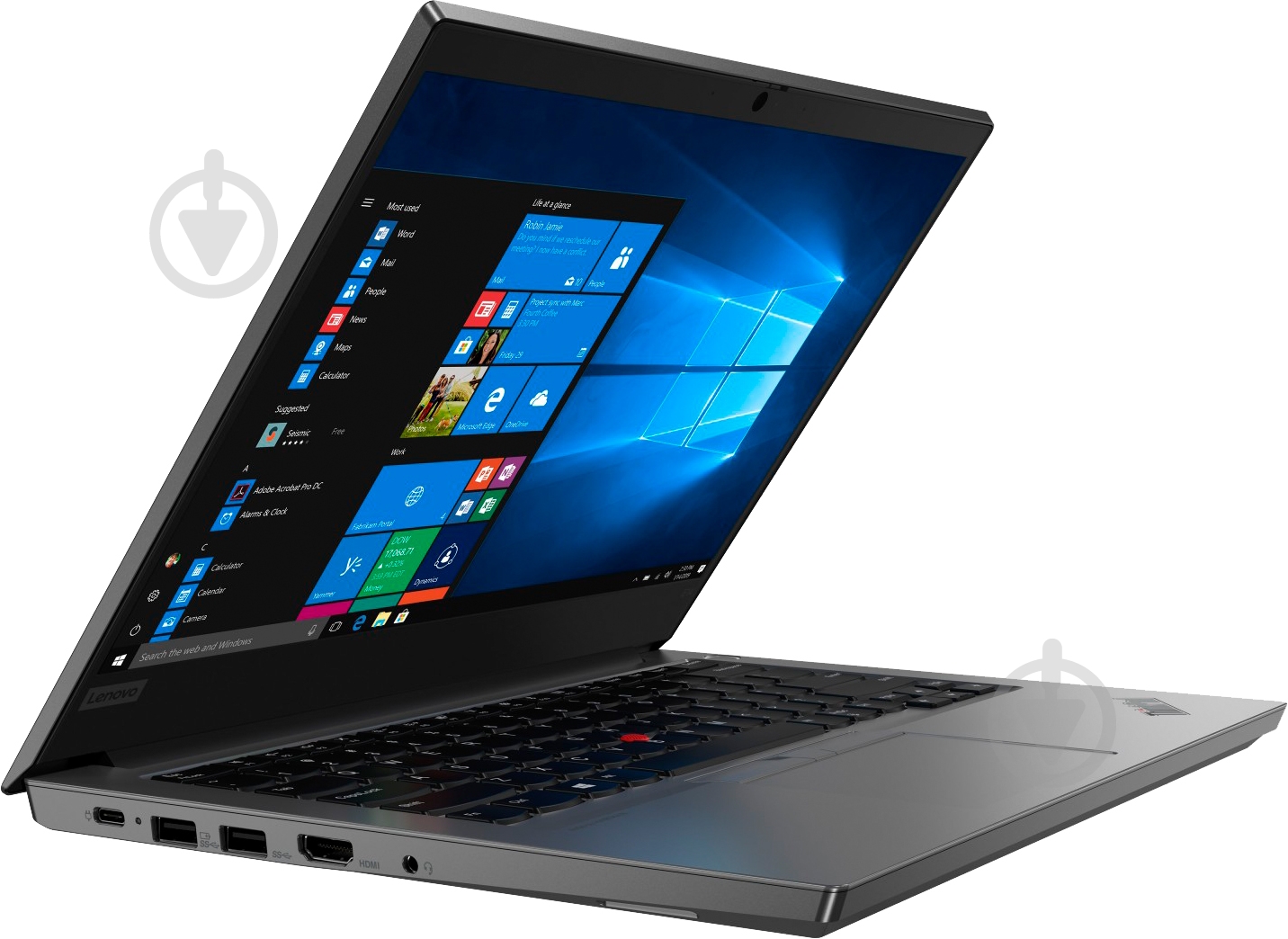 Ноутбук Lenovo ThinkPad E14 14" (20RA0015RT) silver - фото 3