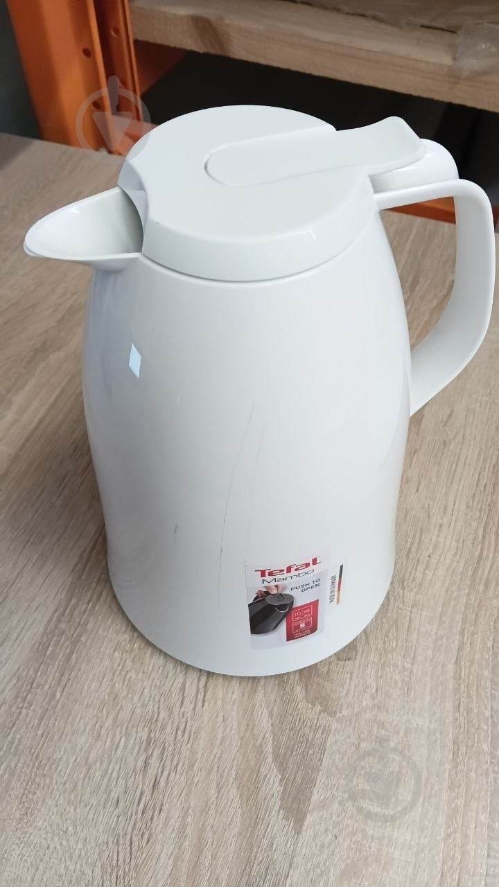 УЦЕНКА! Термокувшин Tefal 1.5 л белый Mambo (УЦ №3859) - фото 10